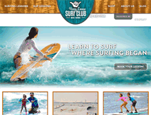 Tablet Screenshot of hangloosesurfclub.com